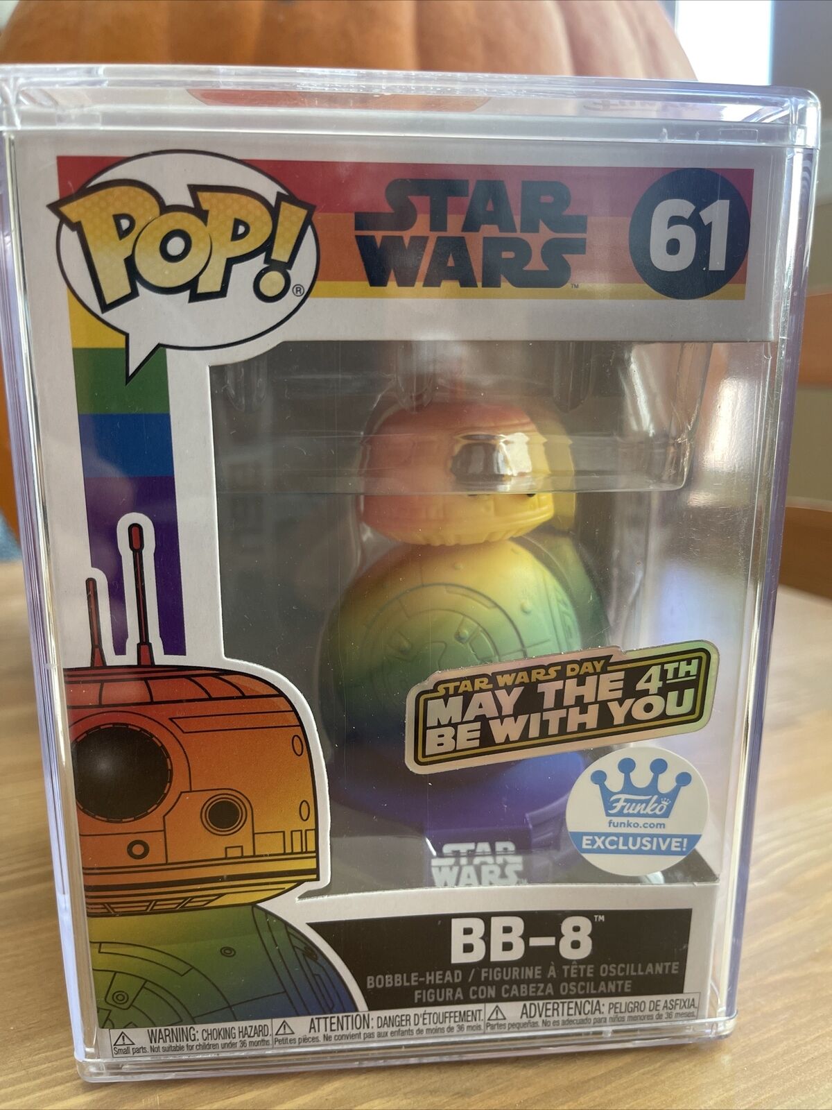 BB-8 (61) (Star Wars) Funko Shop Pride Exclusive Rainbow Funko Pop