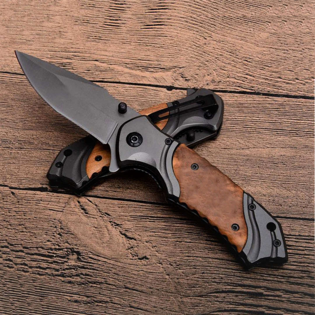 Personalized Gift for Men Pocket Hunting  Knife Blade Folding Custom Logo/Design