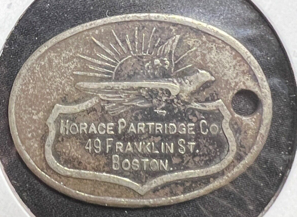 Horace Partridge Boston Discount & Charge Coin
