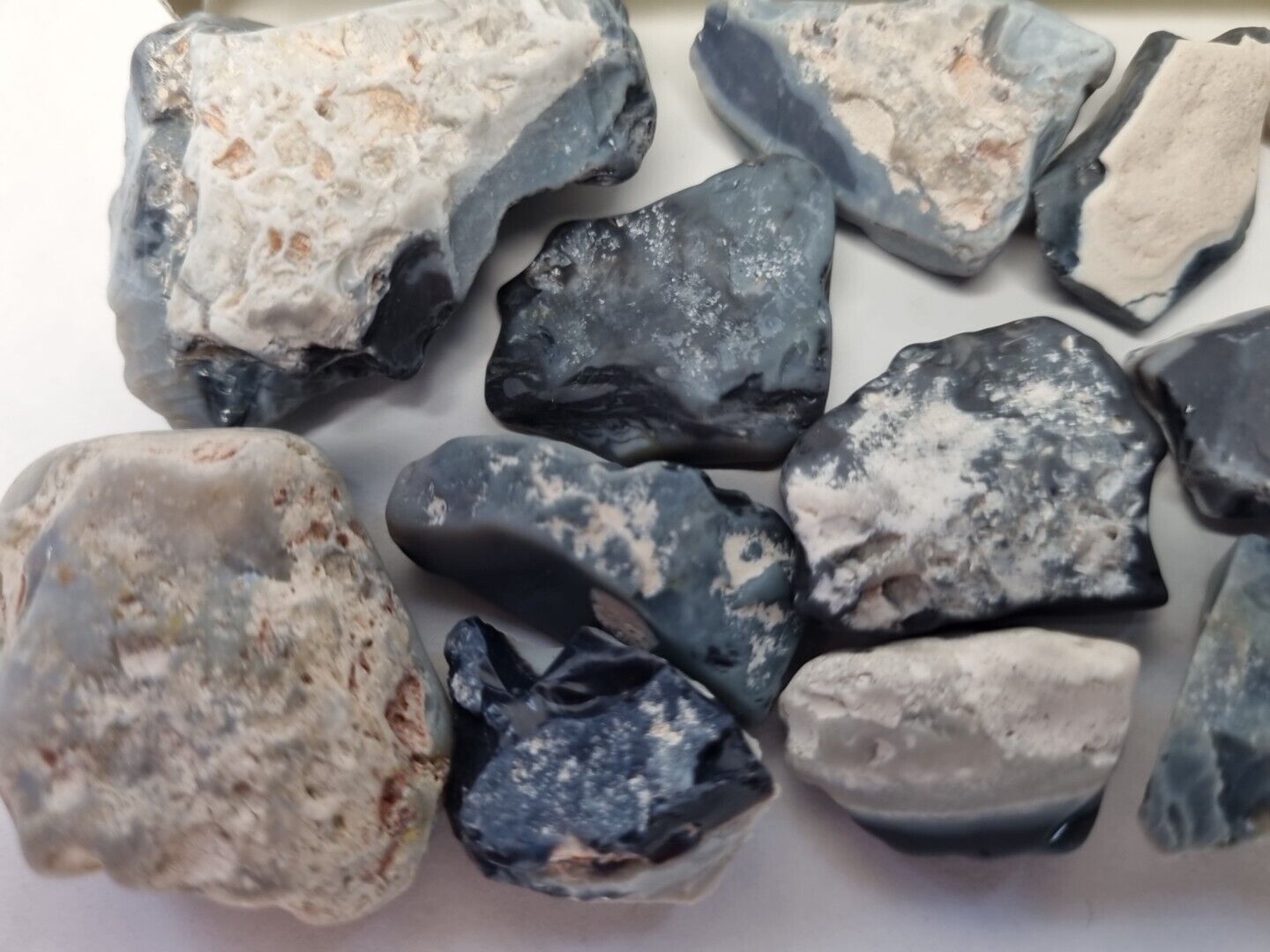 Australian Black Opal Potch Rough 500ct  Mineral Specimen