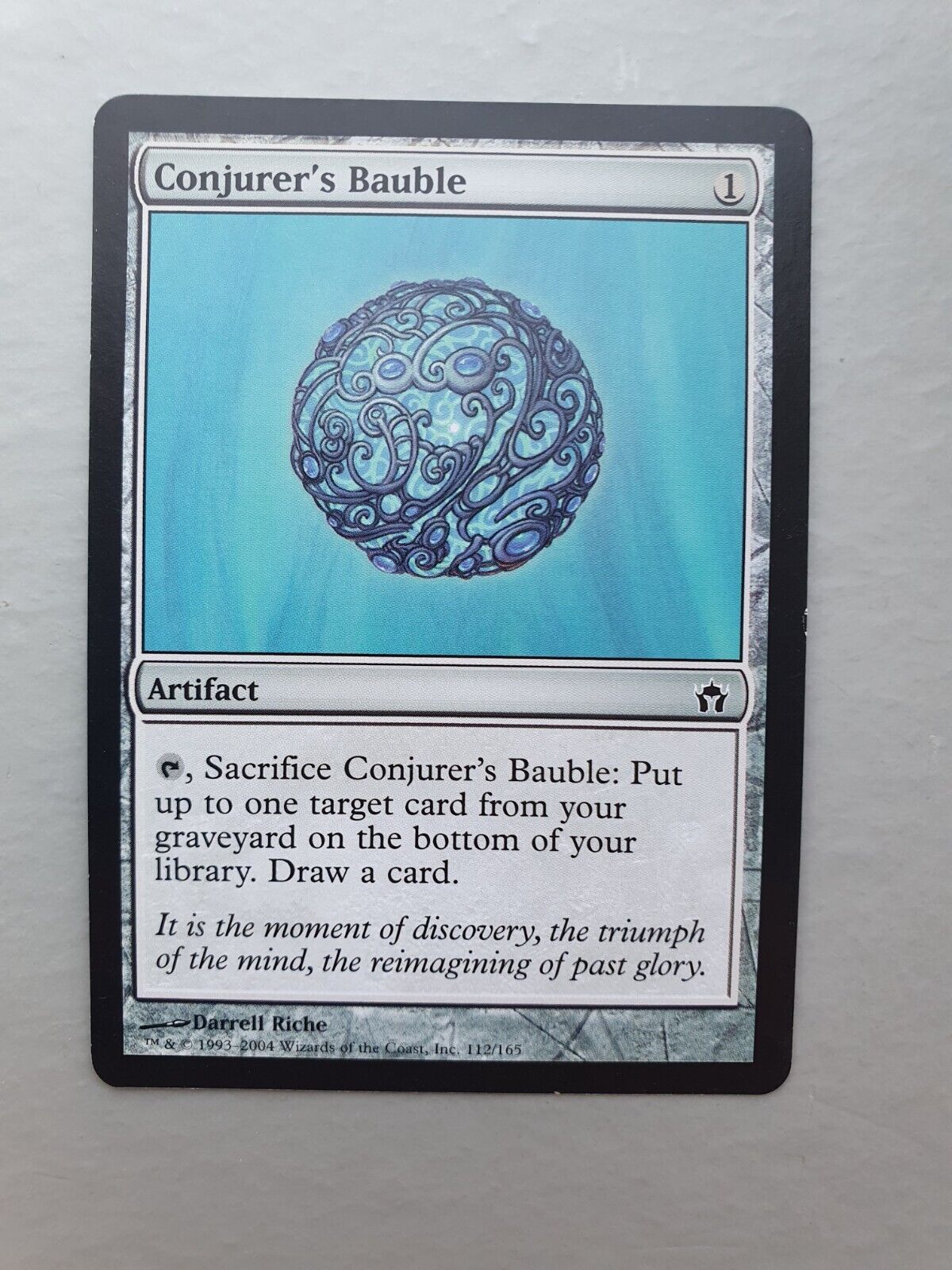Conjurer\'s Bauble, MTG Fifth Dawn (2004). Common Artifact NM
