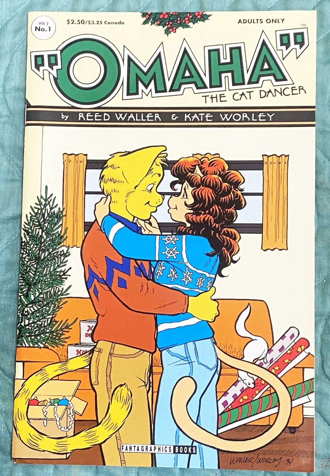 Reed Waller, Kate Worley / OMAHA THE CAT DANCER VOL 2 NO 1 1994