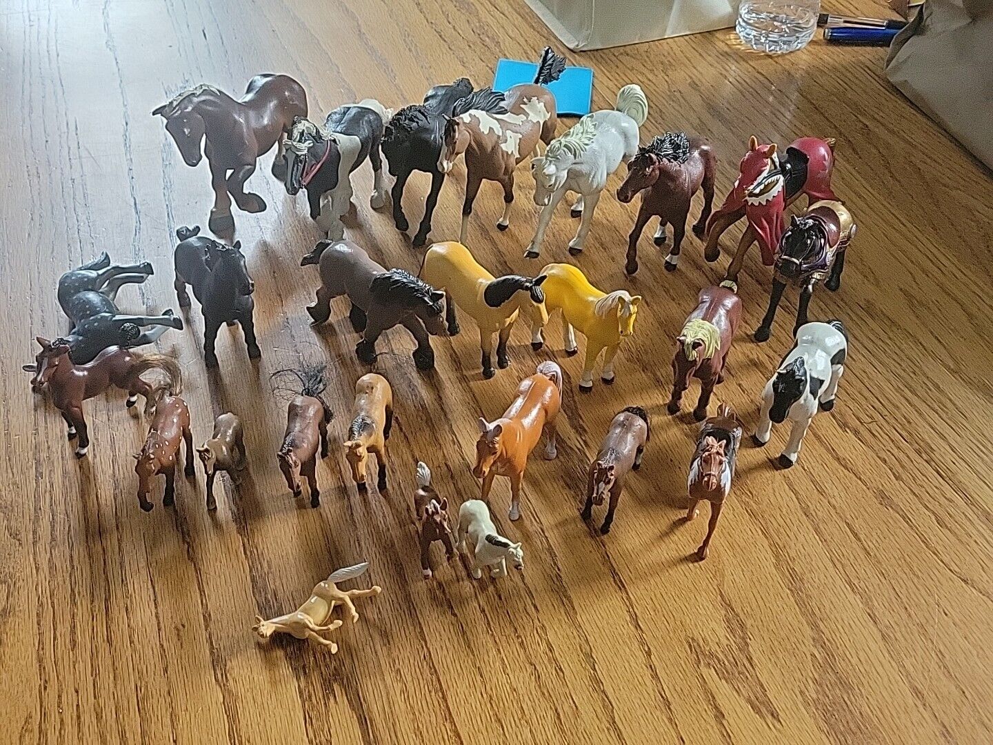 Lot Of Toy Horses