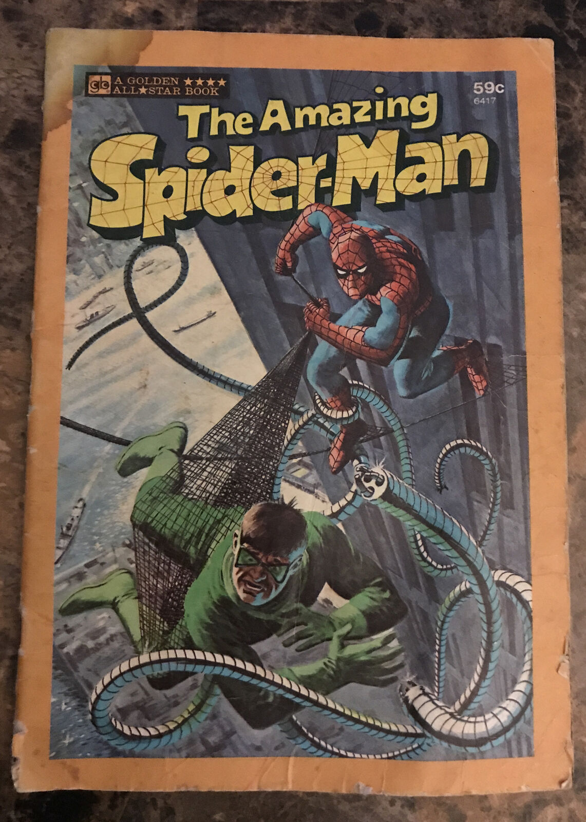 The Amazing Spider-Man (A Golden All Star Book, 1977) 6417