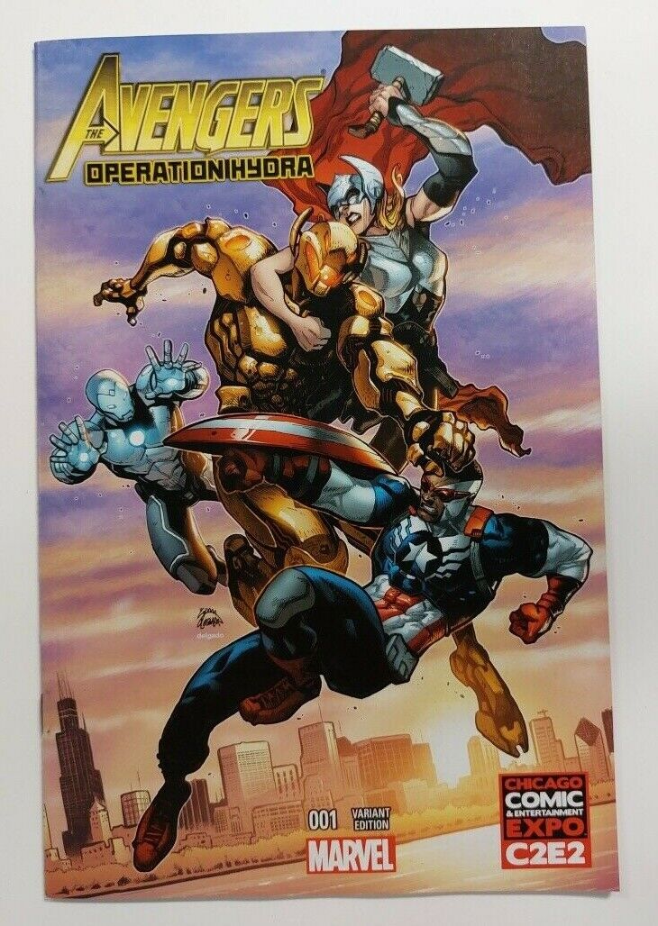 Avengers Operation Hydra #1 * Stegman C2E2 Exclusive Variant * NM * 
