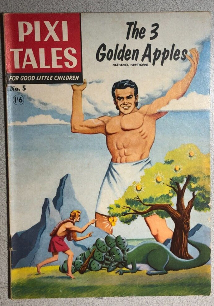 PIXI TALES #5 Classics Illustrated Jr 3 Golden Apples (HRN 76) Australian VG+