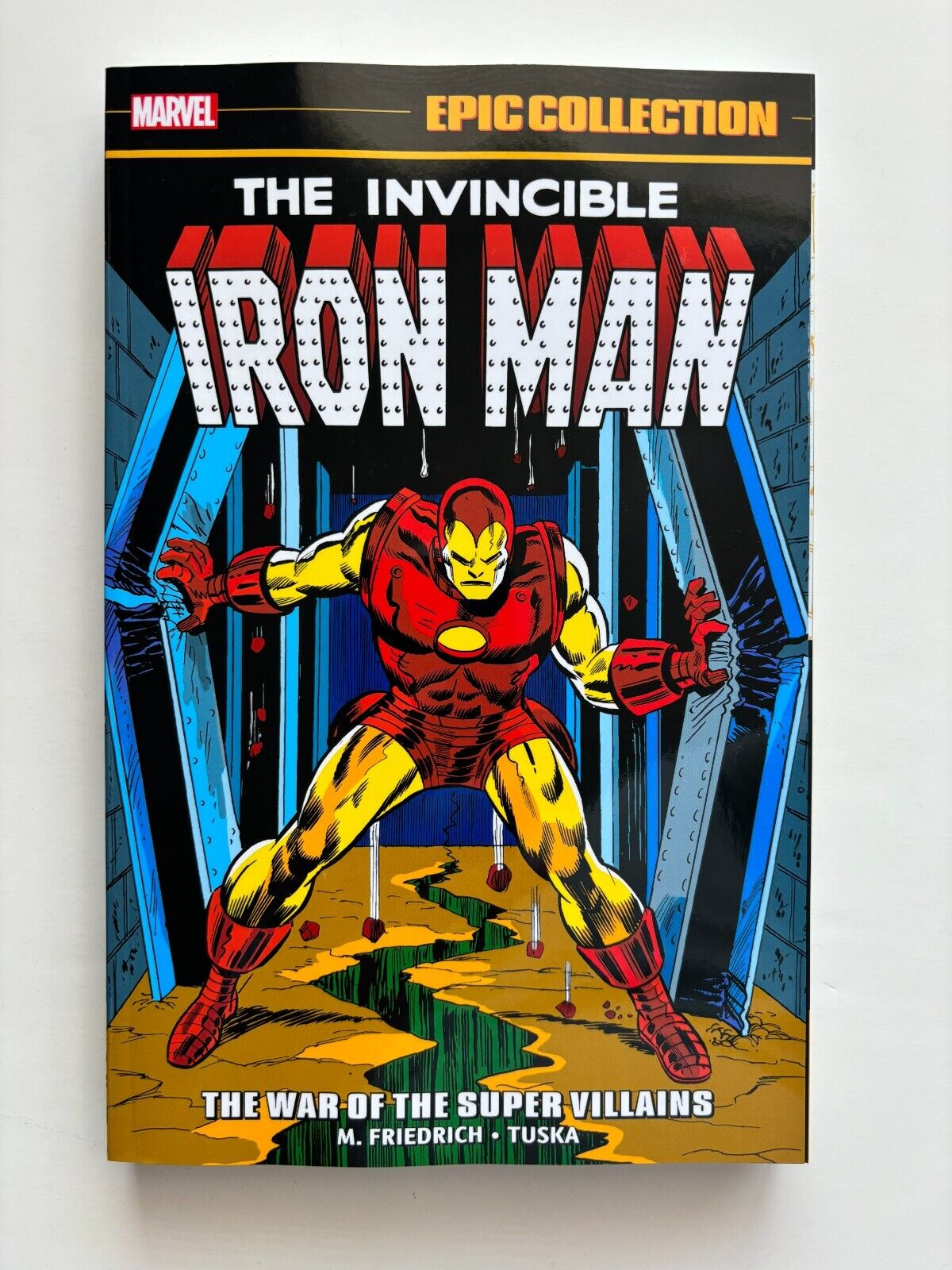 Iron Man Epic Collection Vol 6: War of the Super Villains, NEW UNREAD Marvel TPB