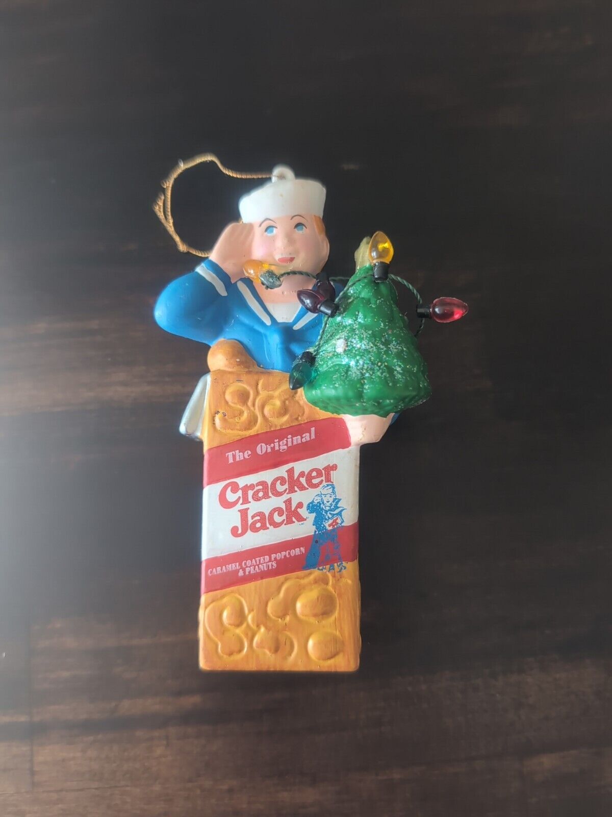 Cracker Jack Christmas Ornament 1999