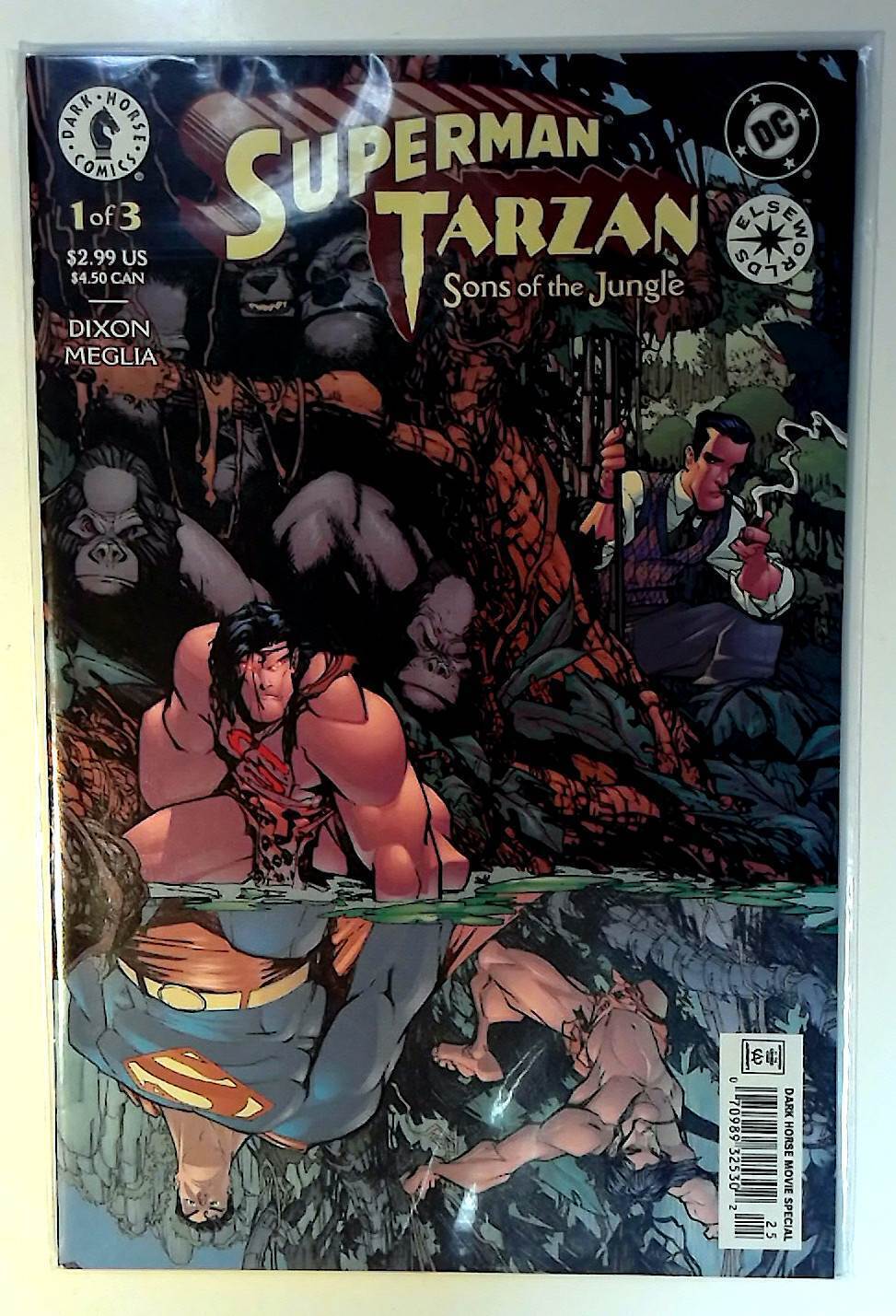 Superman/Tarzan: Sons of the Jungle #1 DC Comics (2001) NM 1st Print Comic Book