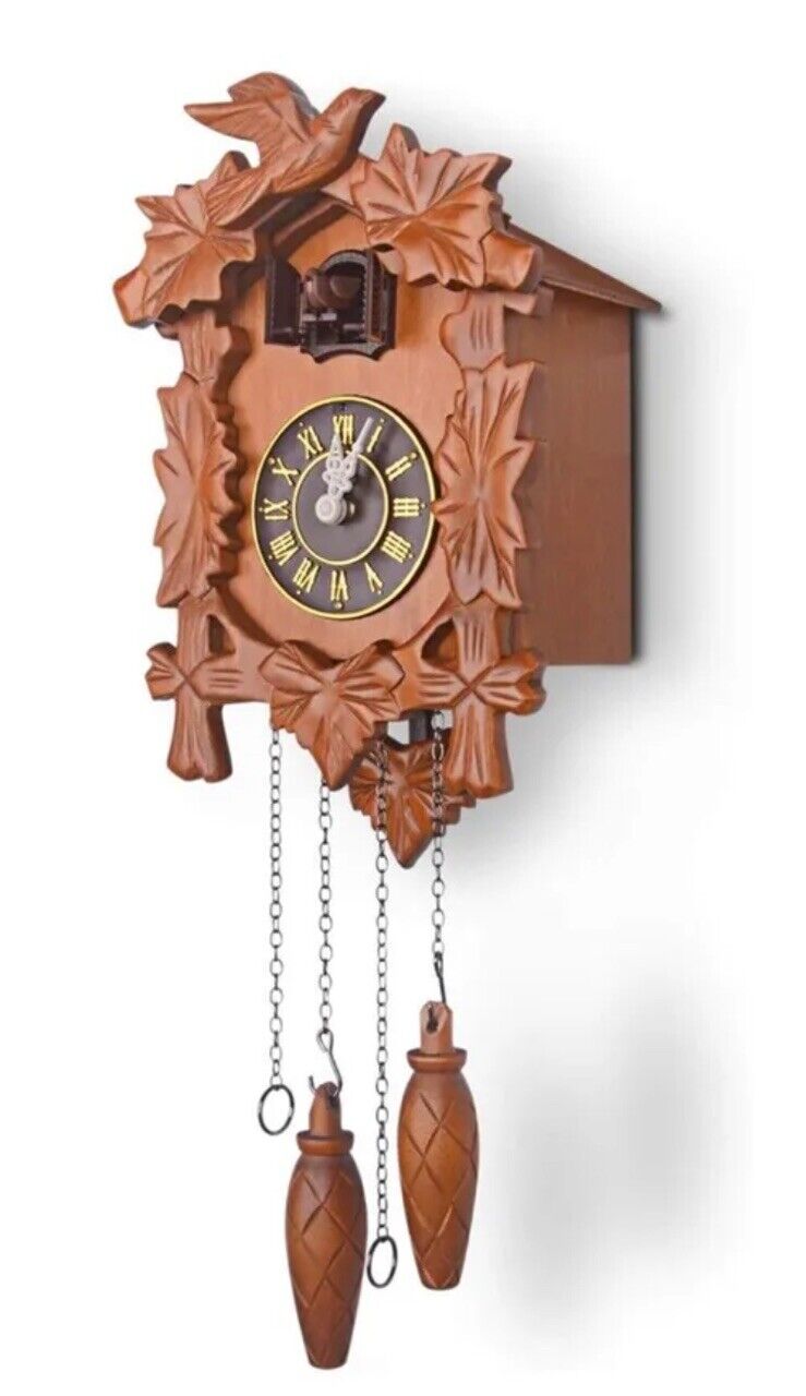 Kendal Handcrafted Wood Cuckoo Clock MX025 Brand New Fast Shipping
