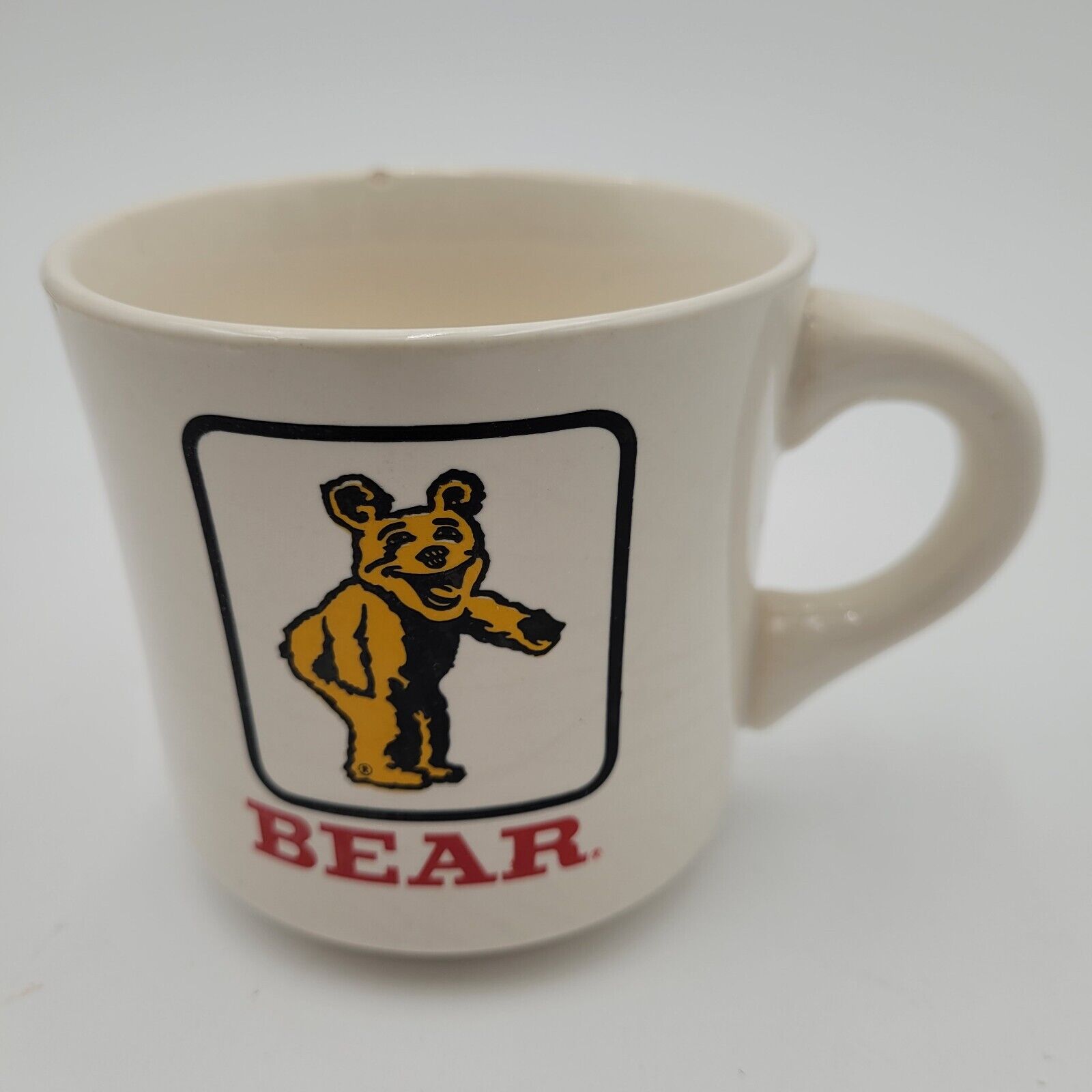 Vintage 1981 Indy 500 Happy Bear Manufacturing Automotive Grateful Dead Mug