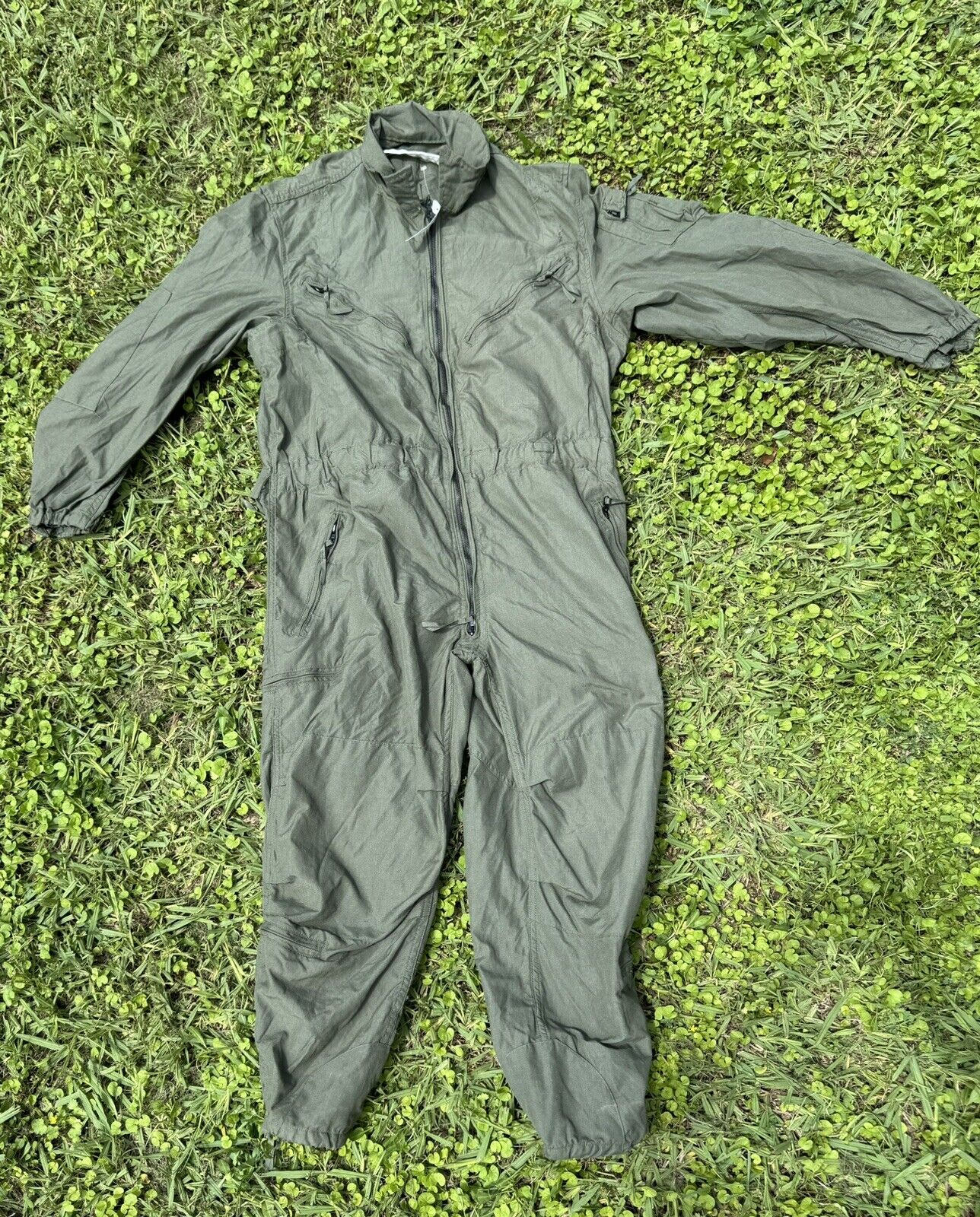 USGI OD Green CVC Tanker Coverall Combat Coverall Size Large-S Nomex BRAND NEW