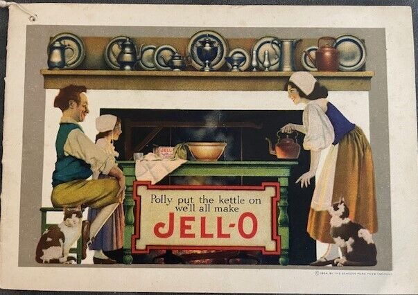 JELL-O Antique recipe booklet from 1924, 4.25” X 6”.