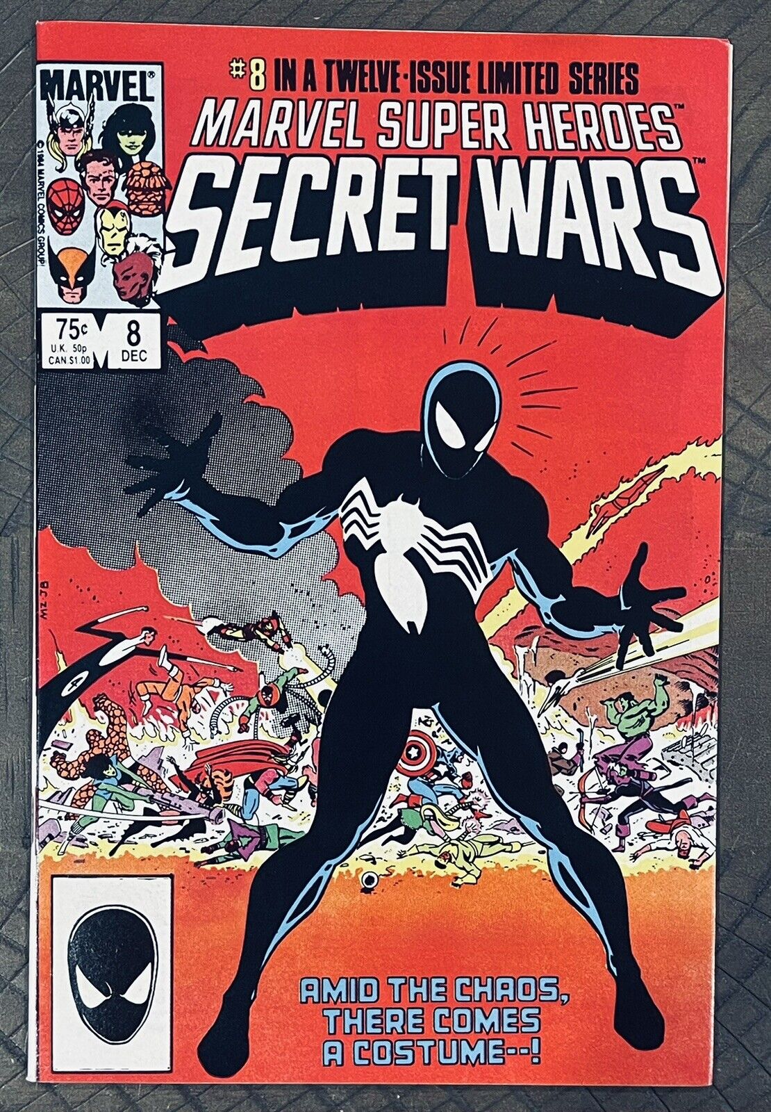 SECRET WARS#8•MARVEL COMICS•1984 VENOM•NEAR MINT