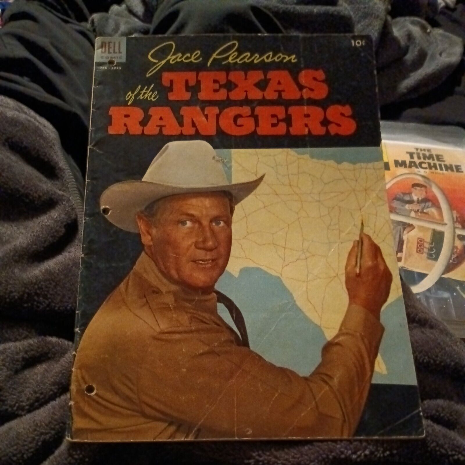 JACE PEARSON OF THE TEXAS RANGERS (1952 Series) #5 Golden age western Dell comic