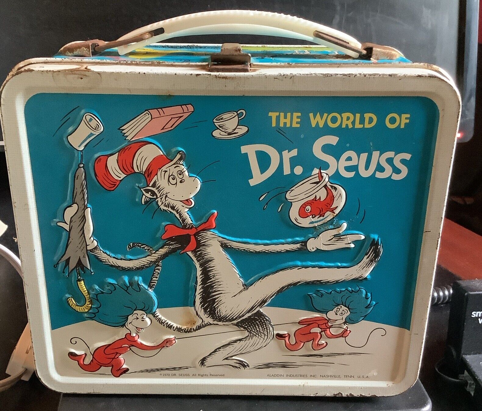 Vintage The World Of Dr. Seuss Lunch Box No Thermos 