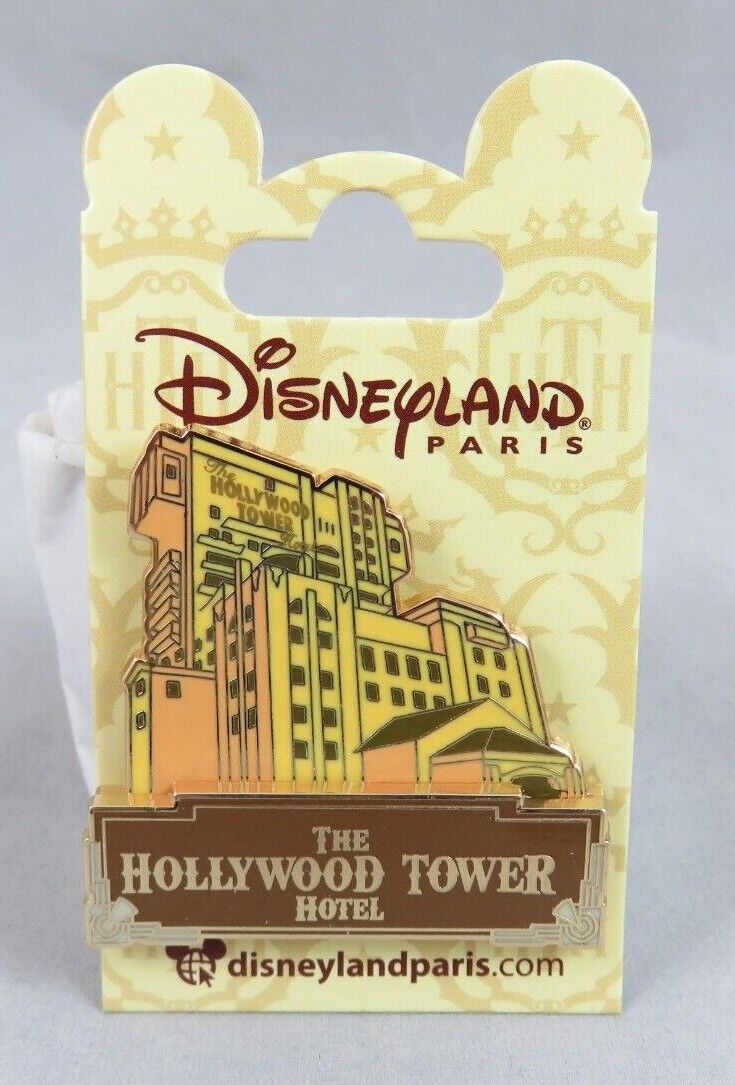 Disney Disneyland Paris Pin - The Hollywood Tower Hotel - Tower Of Terror