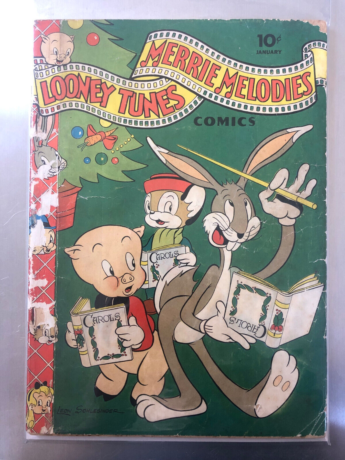 Looney Tunes Merrie Melodies 15 (Dell 1941) Low Grade Complete, Tons of Pics