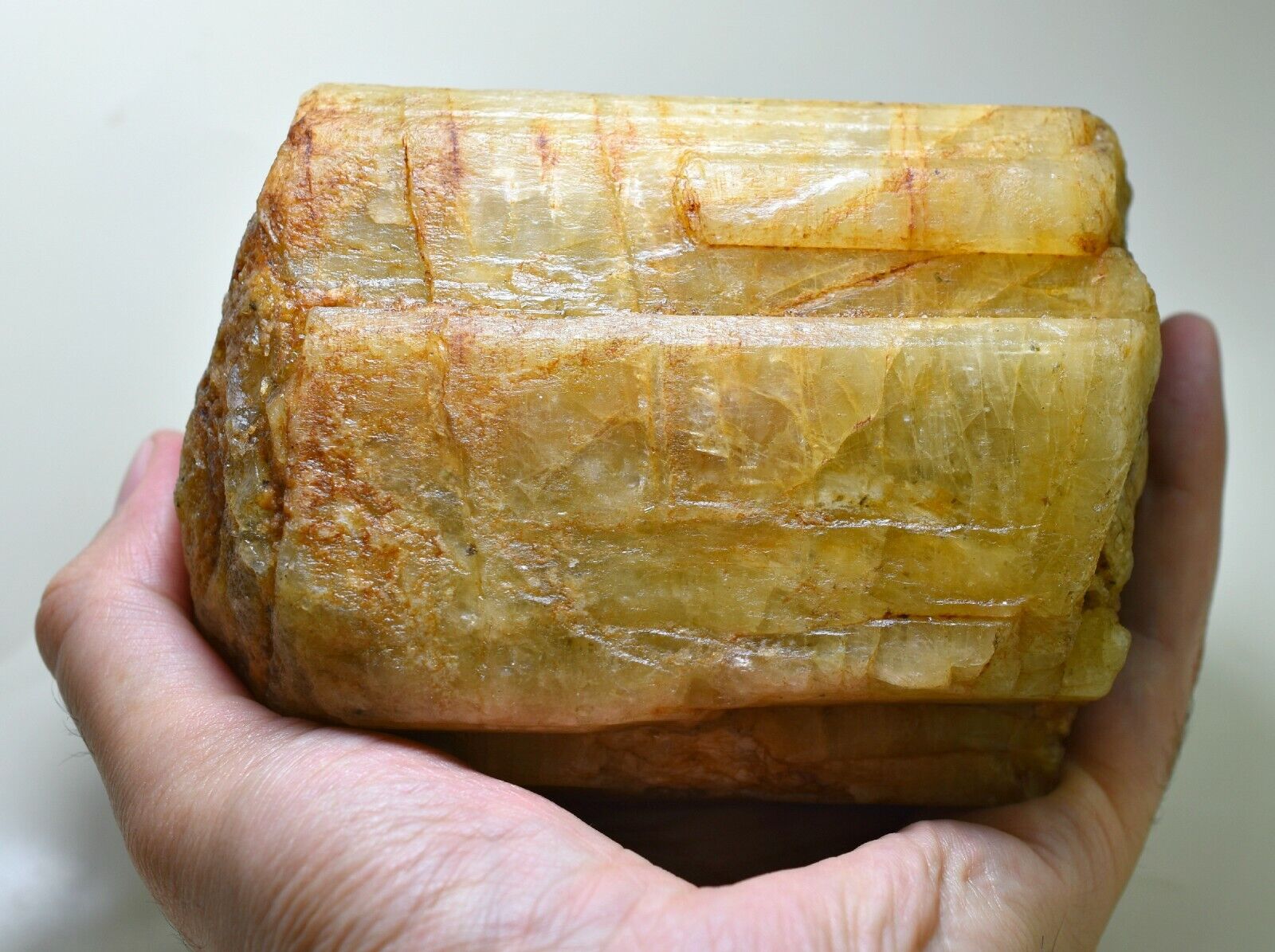 1508 GRM World Classic Unusual Natural Scapolite Huge Crystal Mineral Specimen