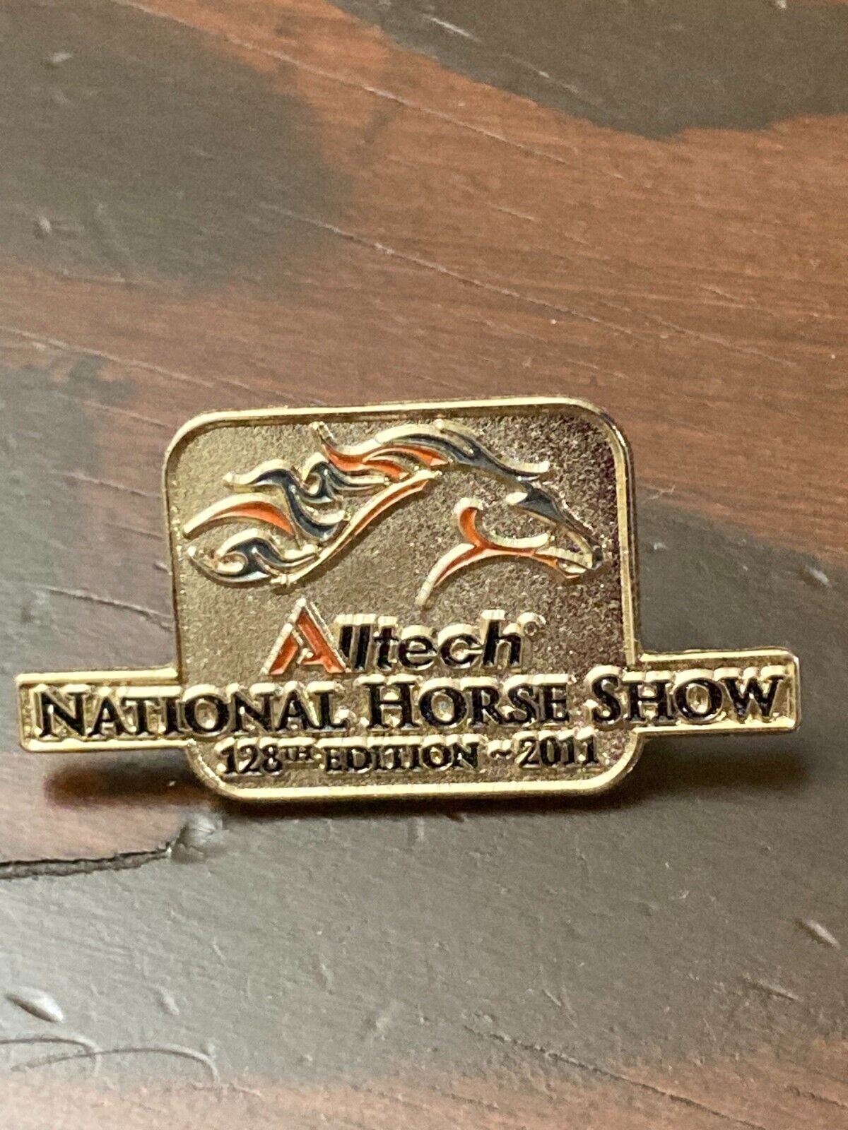 2011 Alltech National Horse Show 128th Edition Animal Collector Lapel Pin