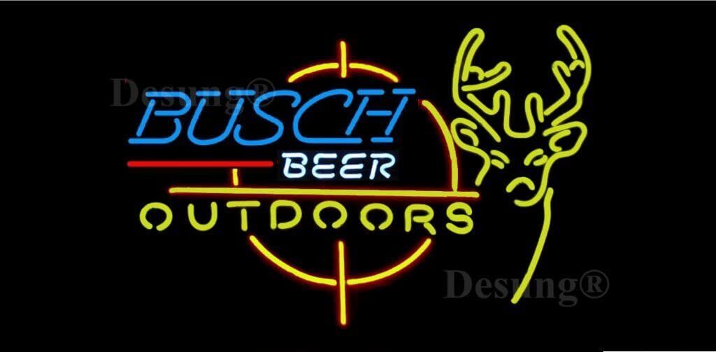 Outdoors Deer Beer Welcome Hunters 24\