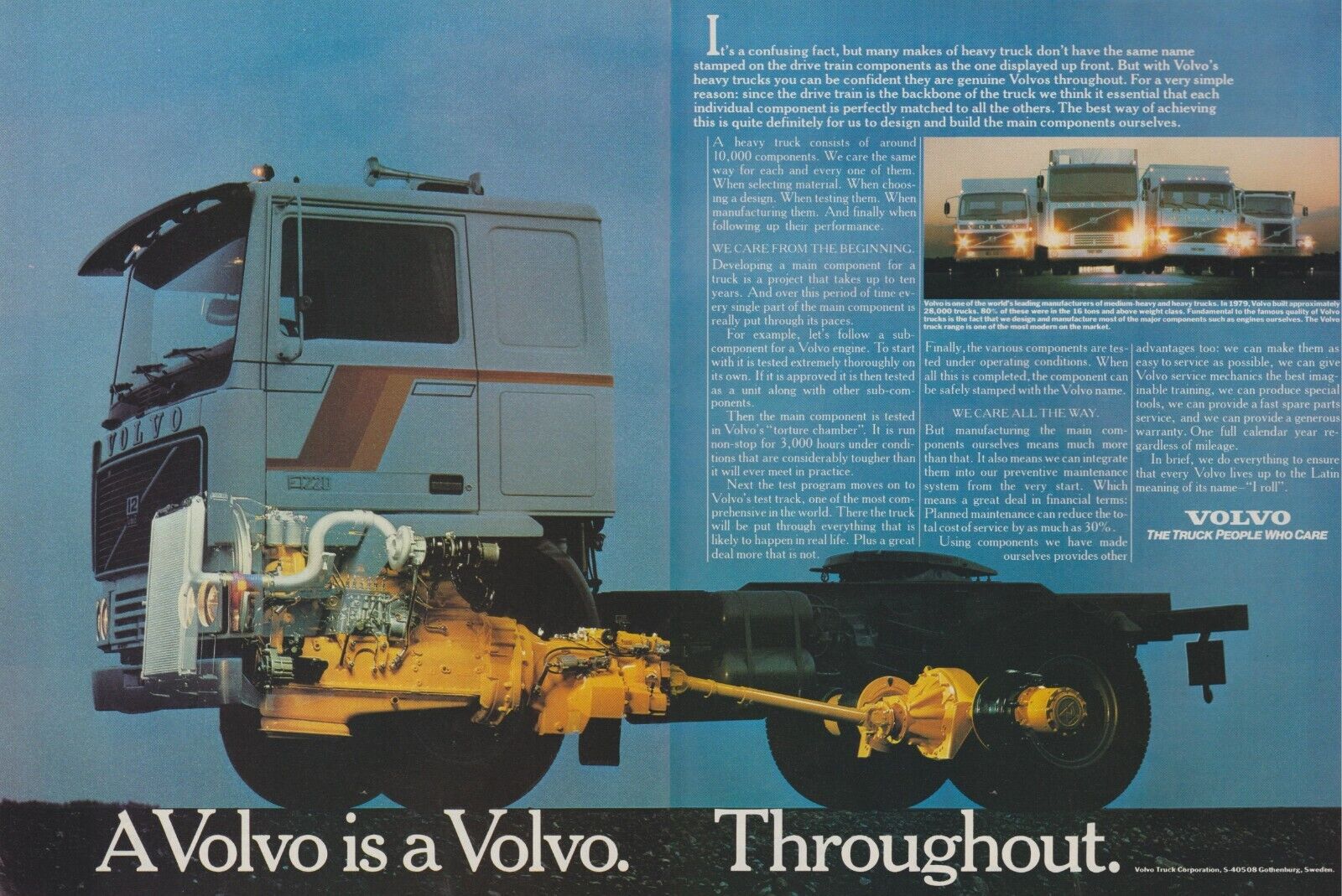 1981 Volvo Heavy Trucks - \