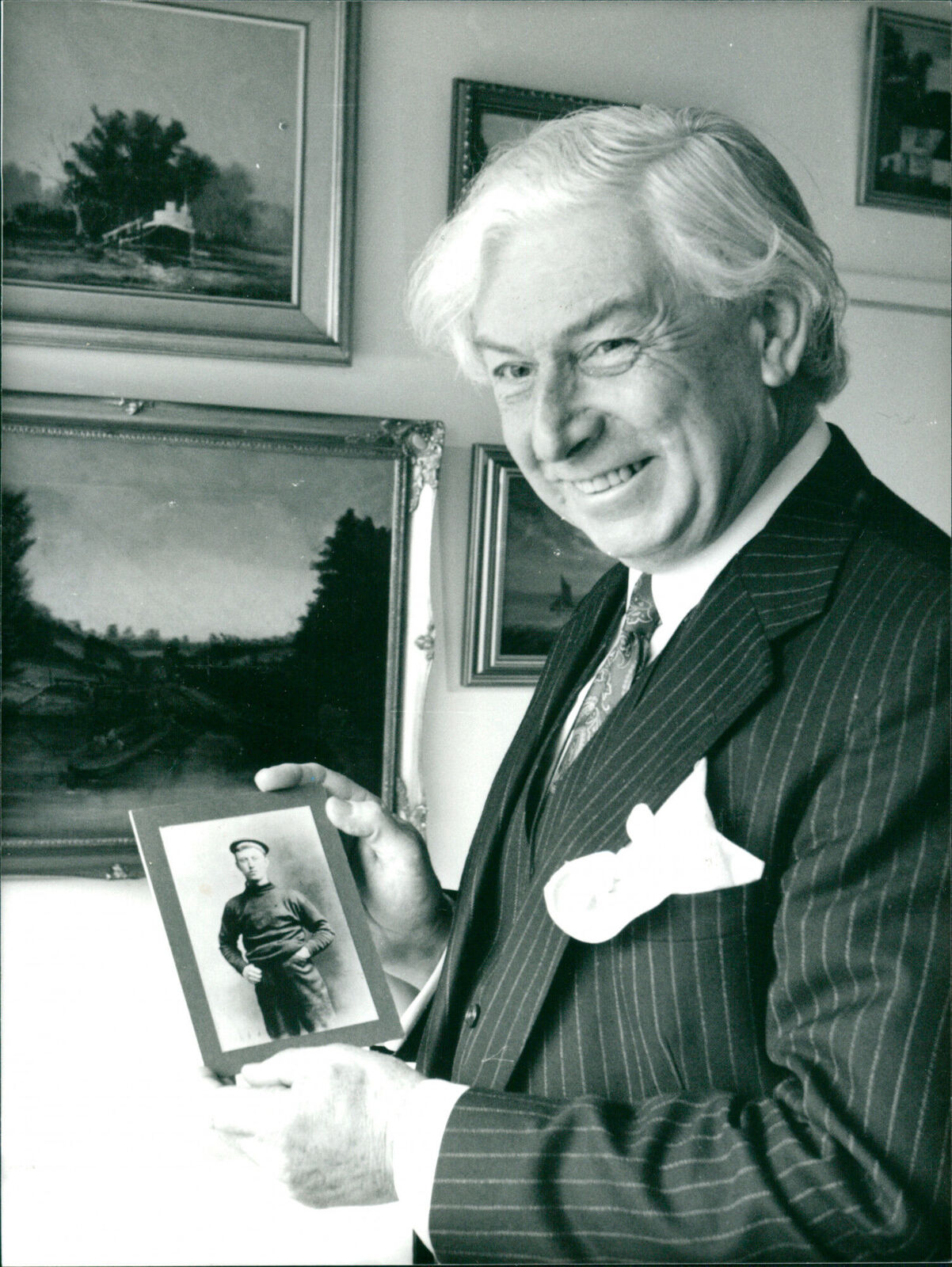 Jack Haste, member of the Ipswich Art Club - Vintage Photograph 2928394