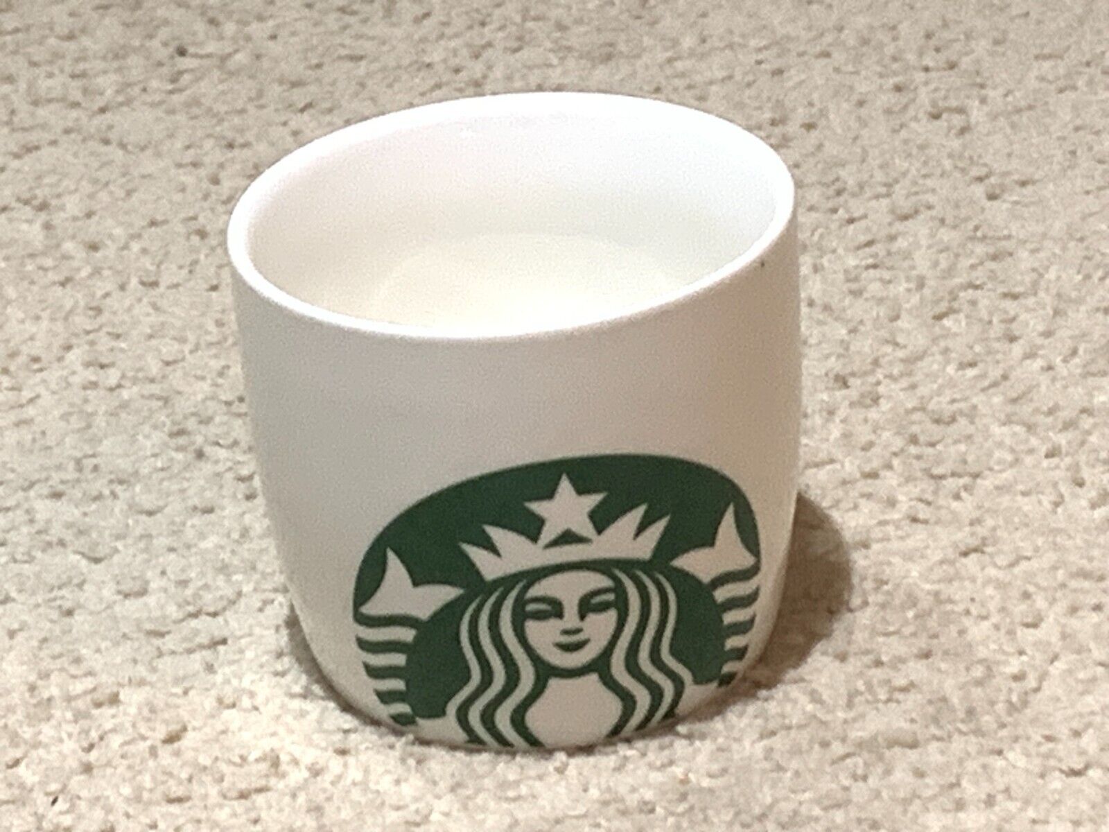 Starbucks 2014 Coffee Cup Mug 16 Oz Green Mermaid Logo Ceramic