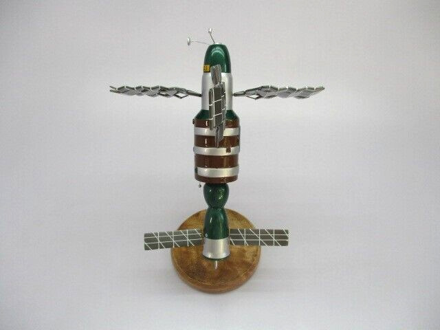 Salyut 6  Soviet Orbital Spacecraft Desktop Kiln Dried Wood Model Regular New