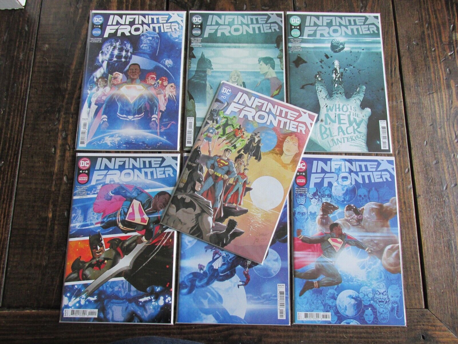 DC 2021 INFINITE FRONTIER Comic Book Issue #0-6 Complete Series 1 2 3 4 5 6 Set