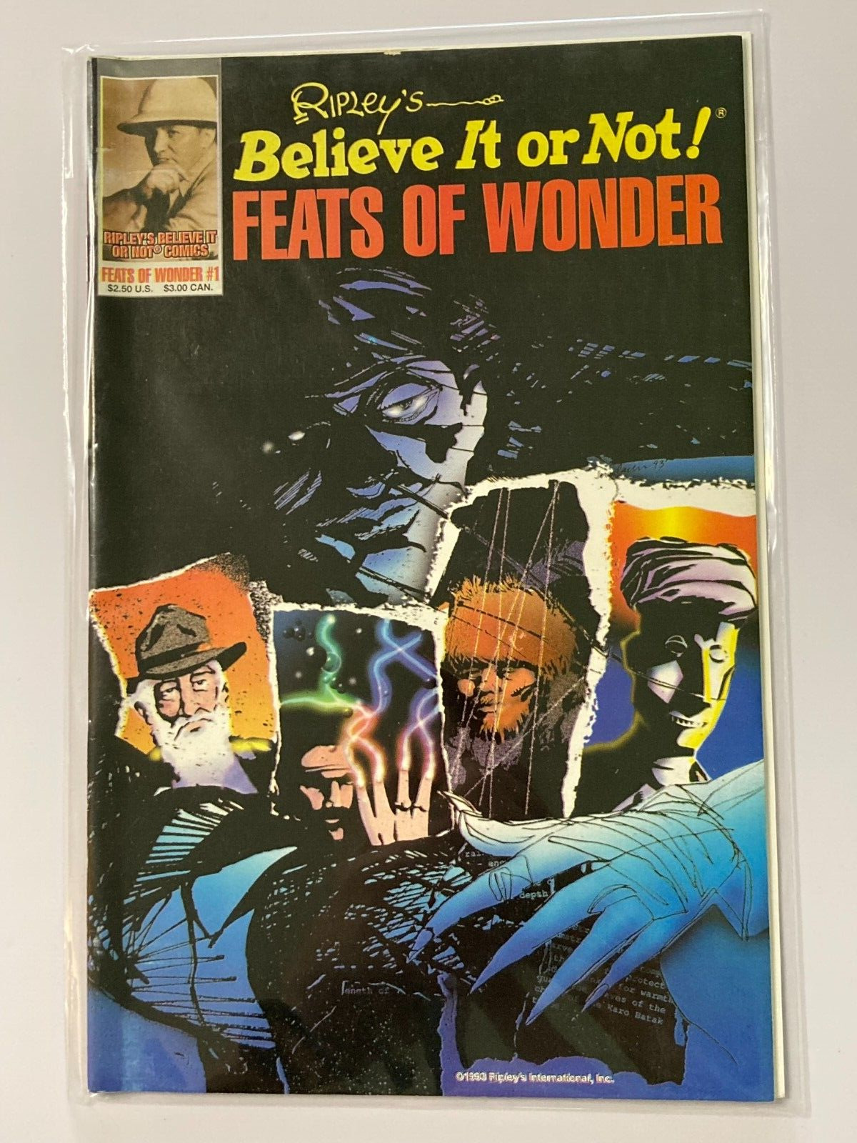 Vintage 1993 Ripley\'s Believe It or Not: Feats of Wonder #1 Comic Book