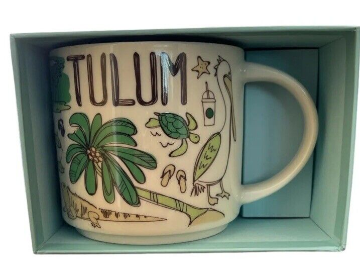 Starbucks Mexico Tulum Been There Series Collectible Mug New In Box