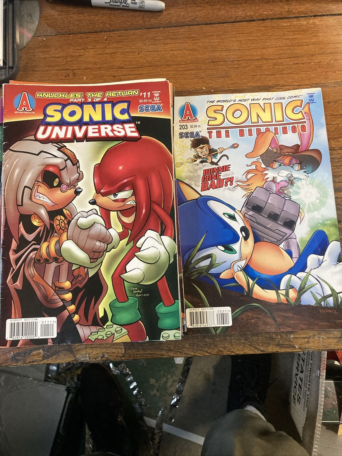 Sonic The Hedgehog 20 Comic Book Lot