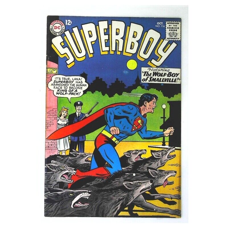 Superboy (1949 series) #116 in Fine condition. DC comics [v*