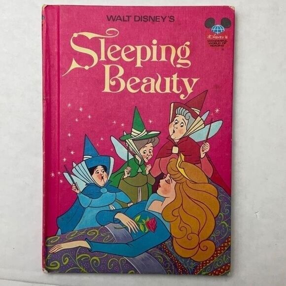 Vintage Walt Disney’s Classic Sleeping Beauty Book  1974