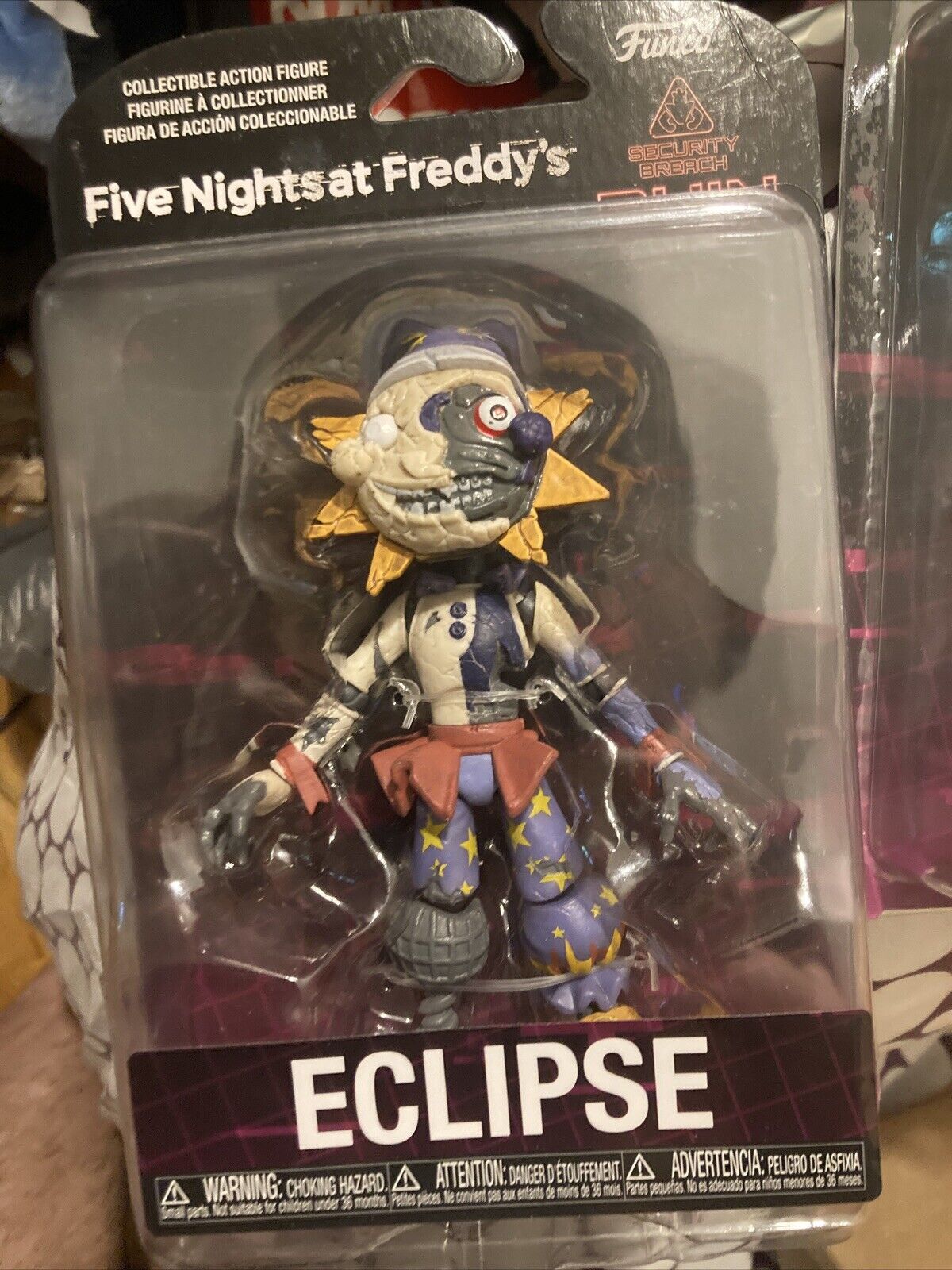 Funko Five Nights At Freddy’s: Security Breach Ruined Eclipse Figure In Hand