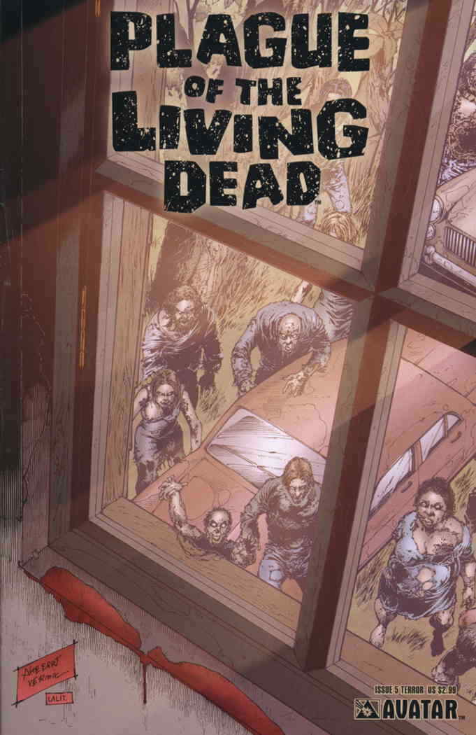 Plague of the Living Dead #5D FN; Avatar | Terror - we combine shipping