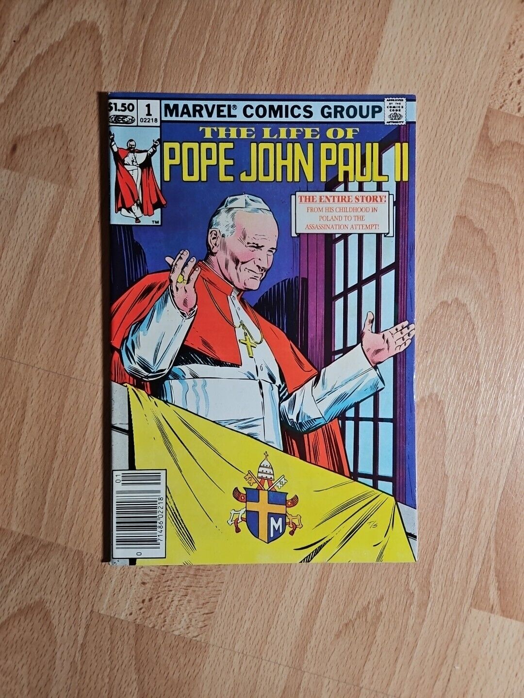 Life Of Pope John Paul II Marvel Comic