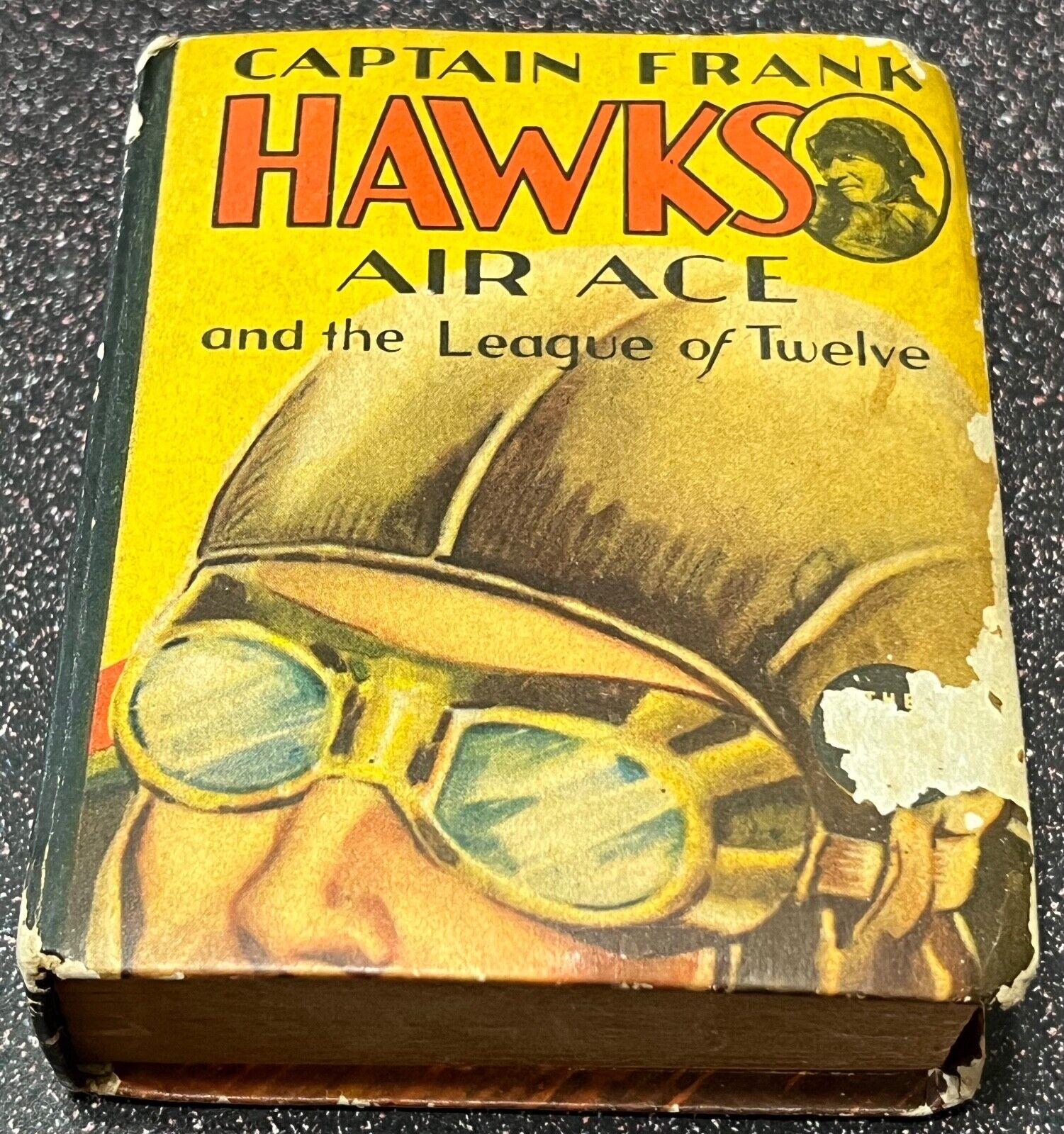 BLB Captain Frank Hawks Air Ace & the League of Twelve #1444 (Whitman, 1938) HC