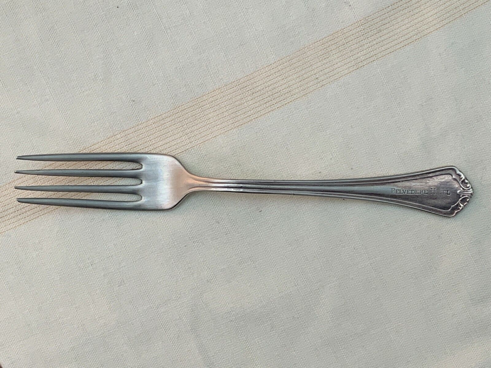 REED & BARTON,  SILVER PLATE FORK, \