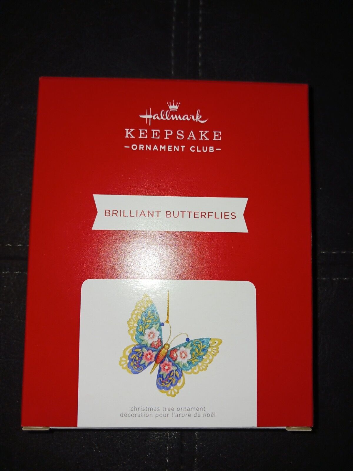 2021 Hallmark Brilliant Butterflies Event Exclusive KOC Ornaments