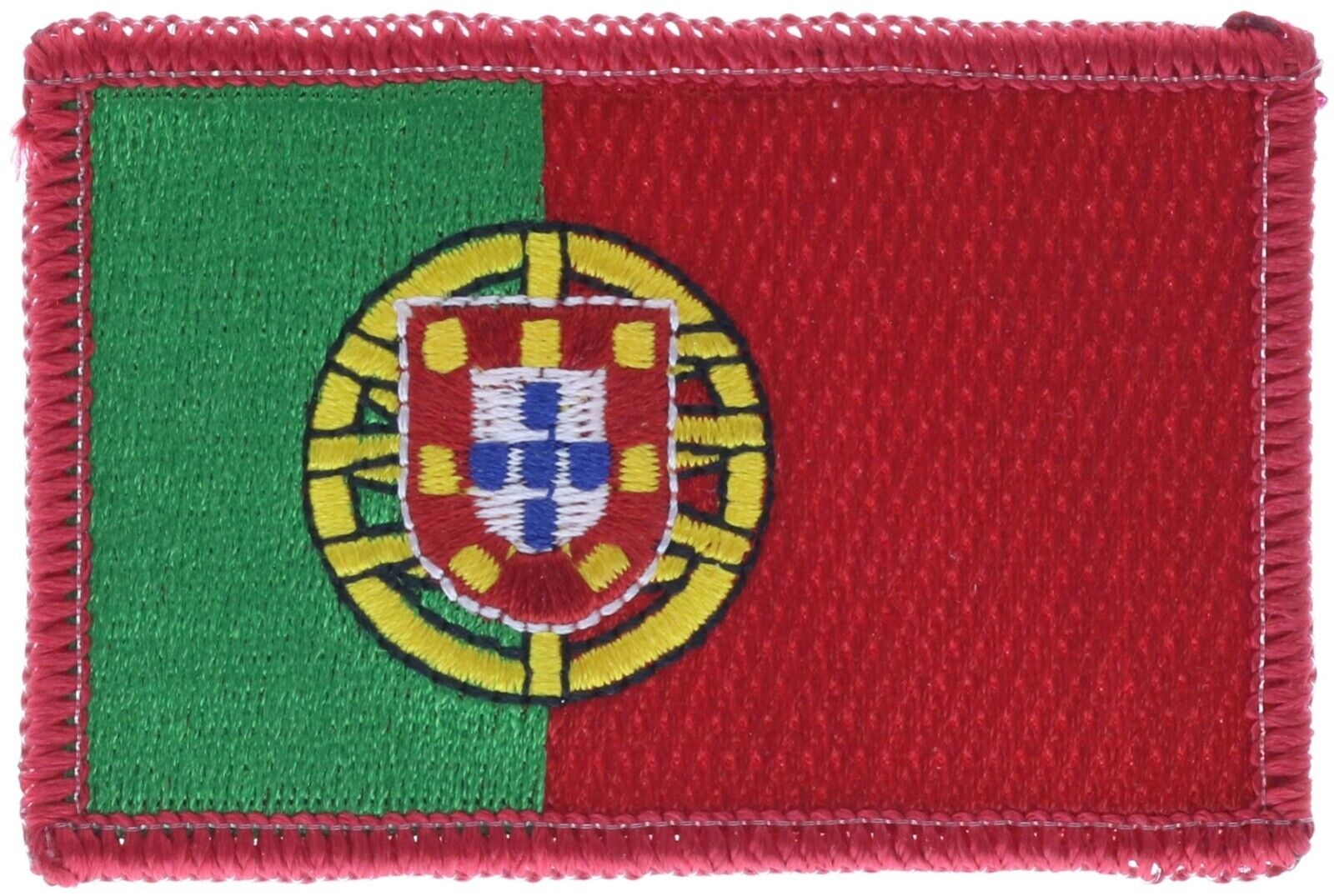 Portugal Flag Country Of 3 Inch Embroidered Patch PW F4D5Y