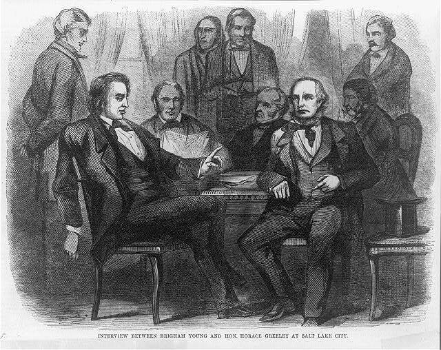 Interview between Brigham Young and Honorable Horace Greeley at Salt Lake City