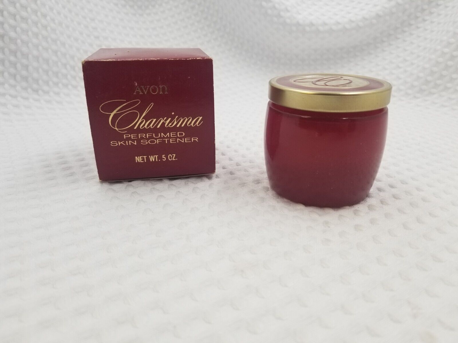 Vintage Avon Charisma Perfumed Skin Softener NOS NIB - Full But Expired Product