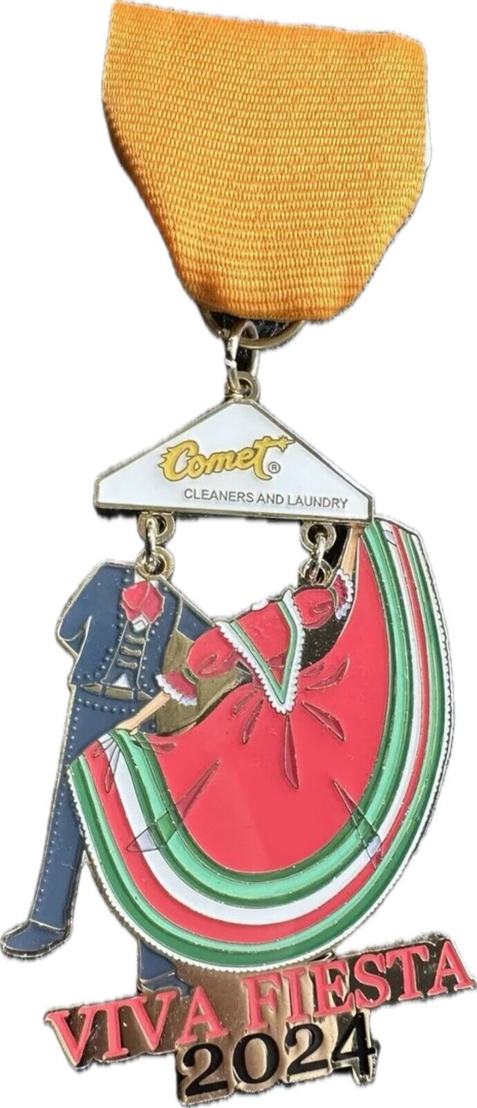 2024 Comet Cleaners Fiesta Medal
