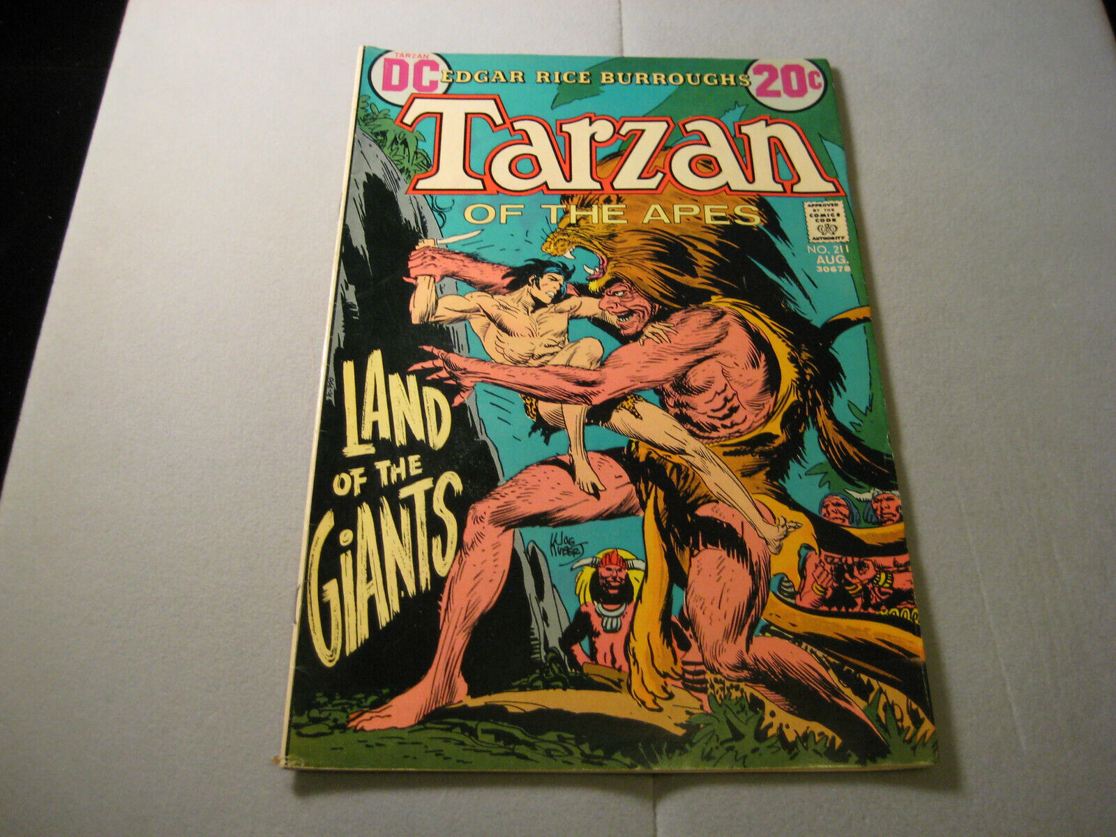 Tarzan #211 (1972, DC comics)