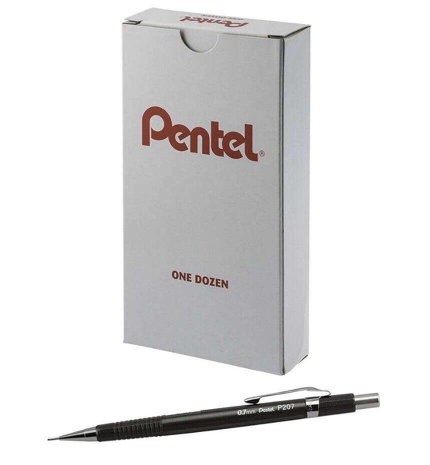 Pentel Sharp Mechanical Pencil, 12 Count (Pack of 1), Metallic Graphite 