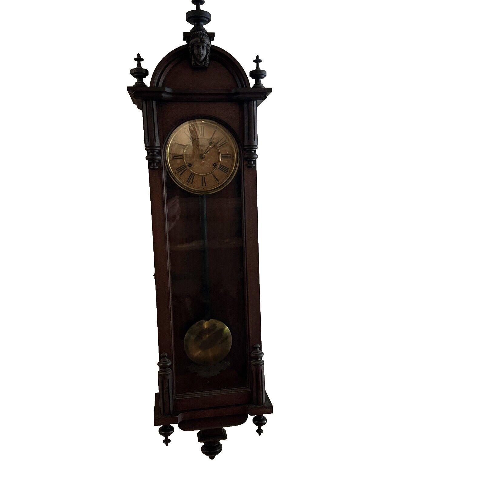 Ansonia “Capitol” Wall Clock C.1886 - Stunning Design Runs And Chimes