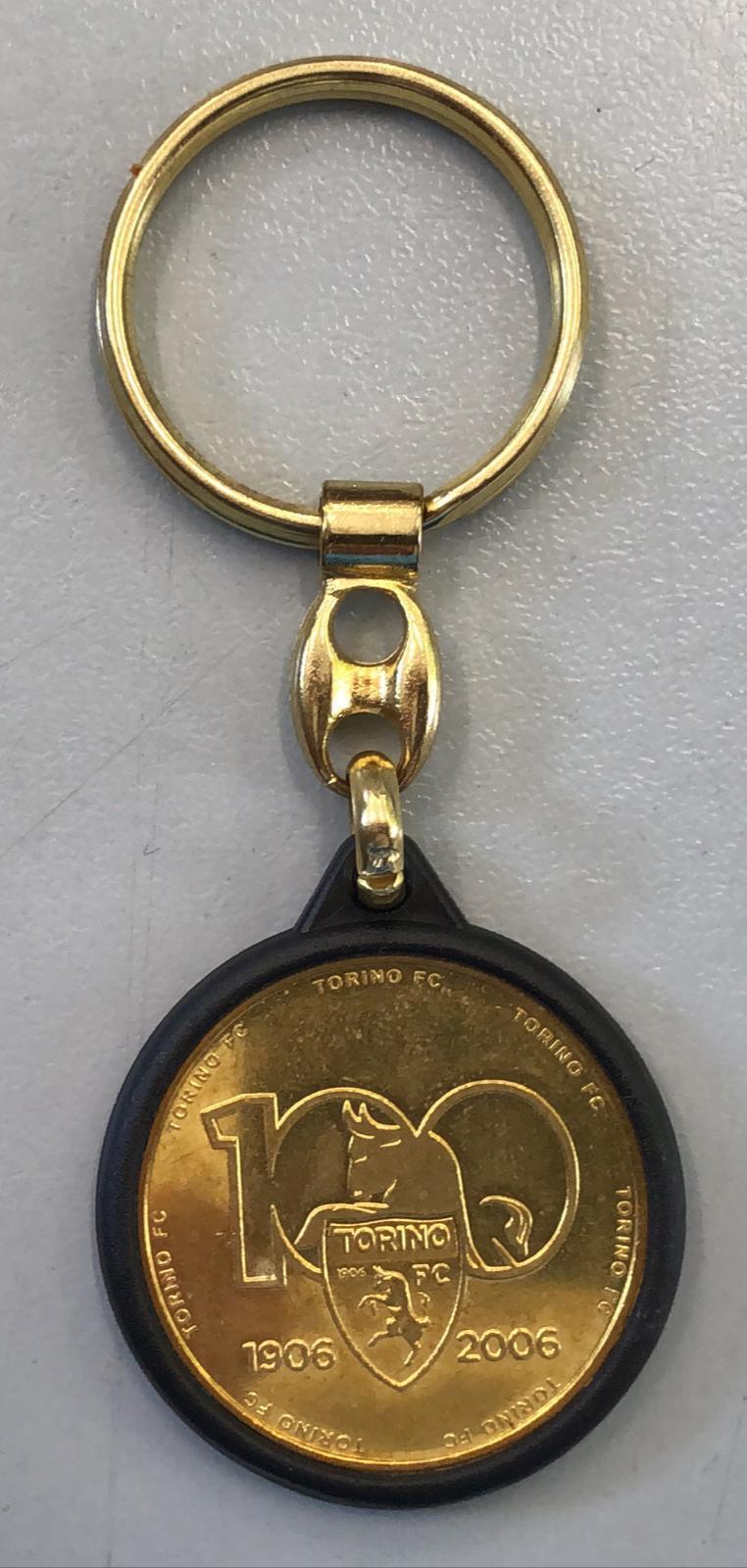Vet FC Torino Keychain Centenary 1906-2006 Limited Edition Stile Coin