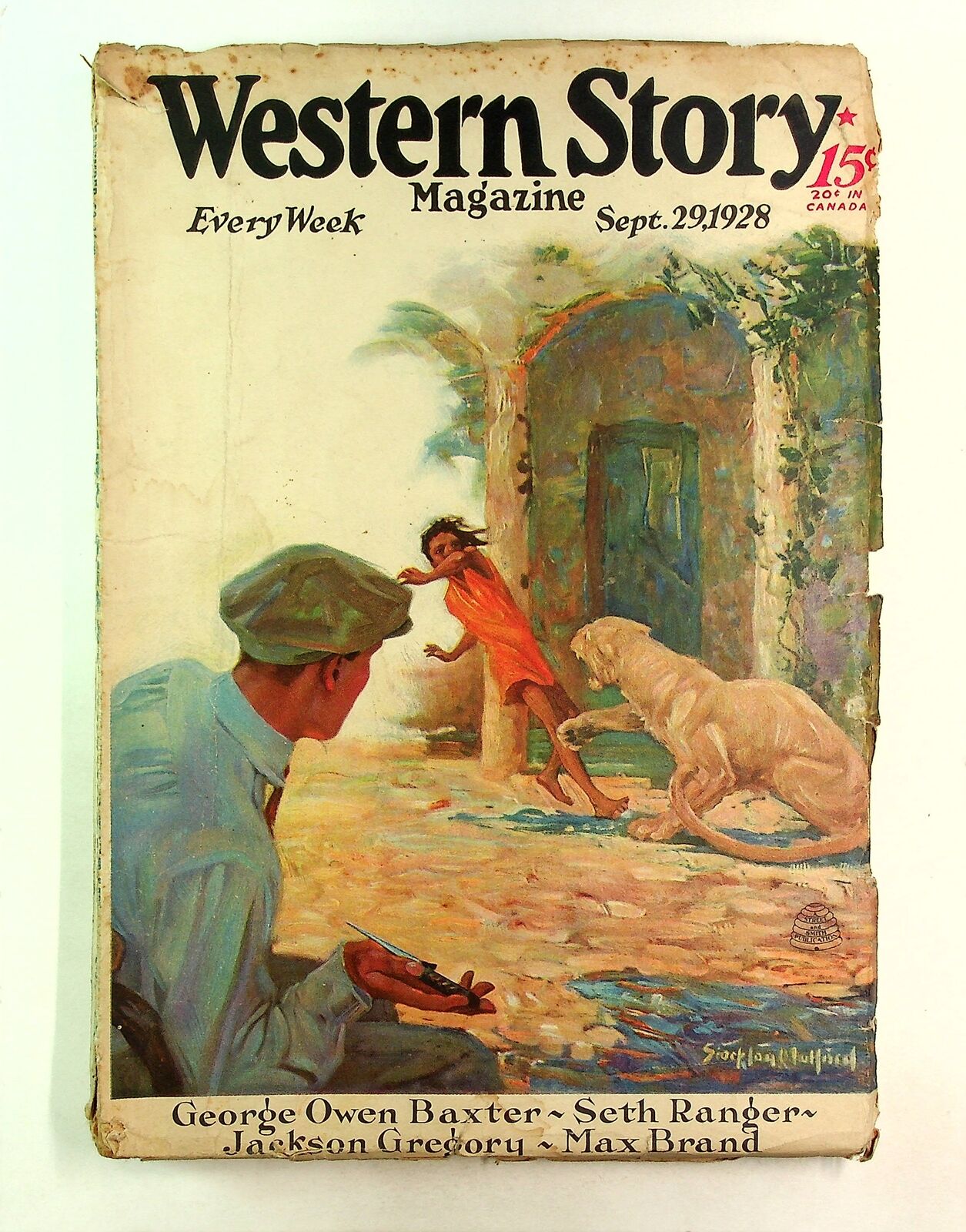Western Story Magazine Pulp 1st Series Sep 29 1928 Vol. 81 #3 GD/VG 3.0